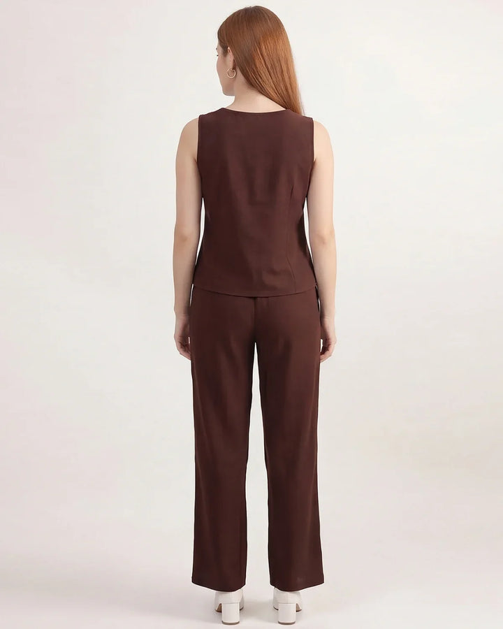 Botanical Vest Co-ord Set