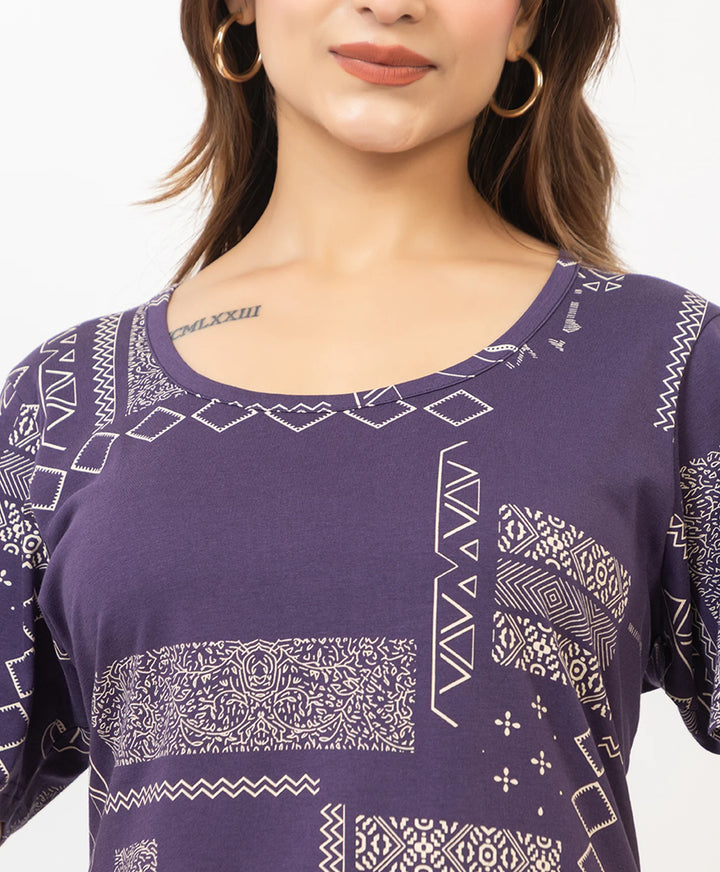 Charming Floral Everyday Long Top