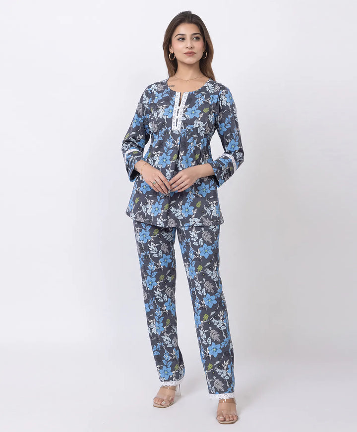 Floral Print Co-Ord Set for Everyday Wear