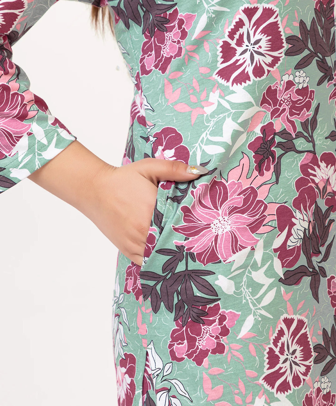 Printed Kurta Palazzo Set