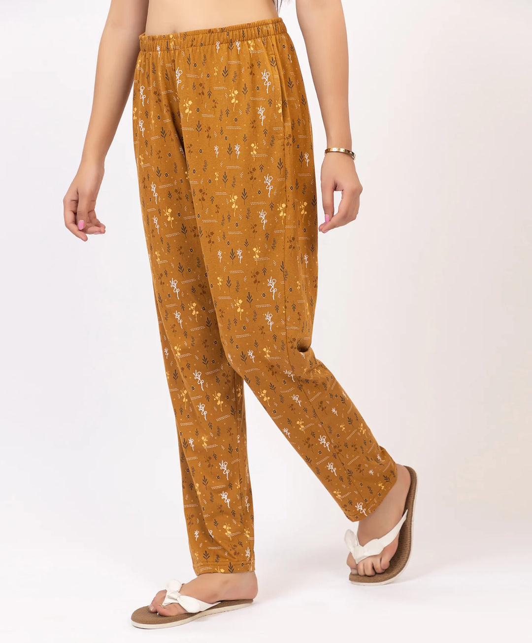 Straight-Fit Summer Printed Lower