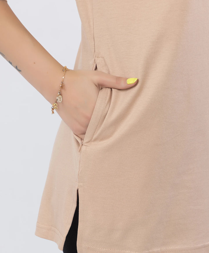 Drop Shoulder Luxury Wear Graphic Top