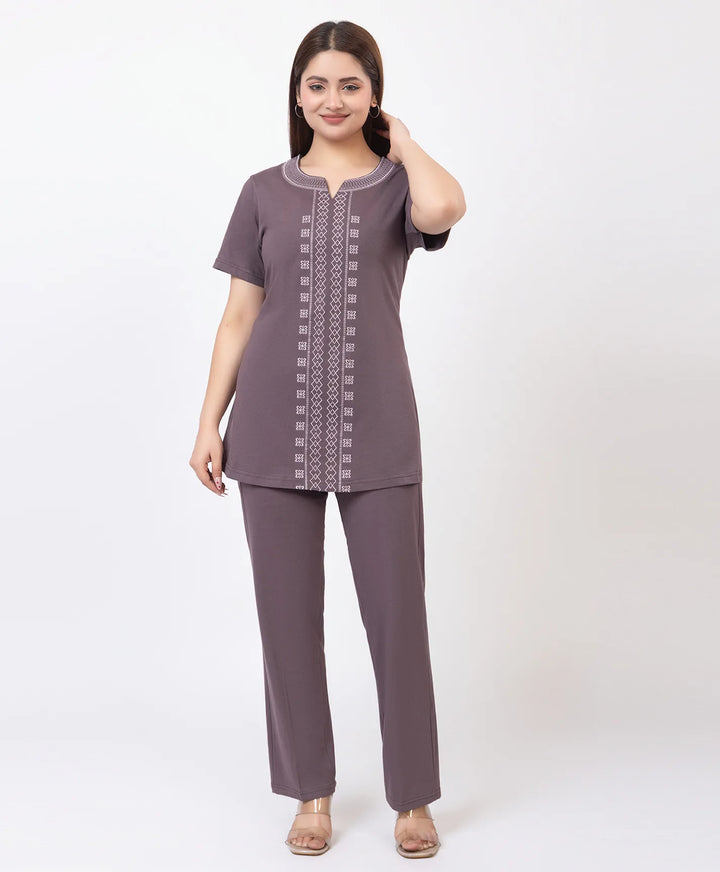 Sophisticated Embroidered Co-ord Set