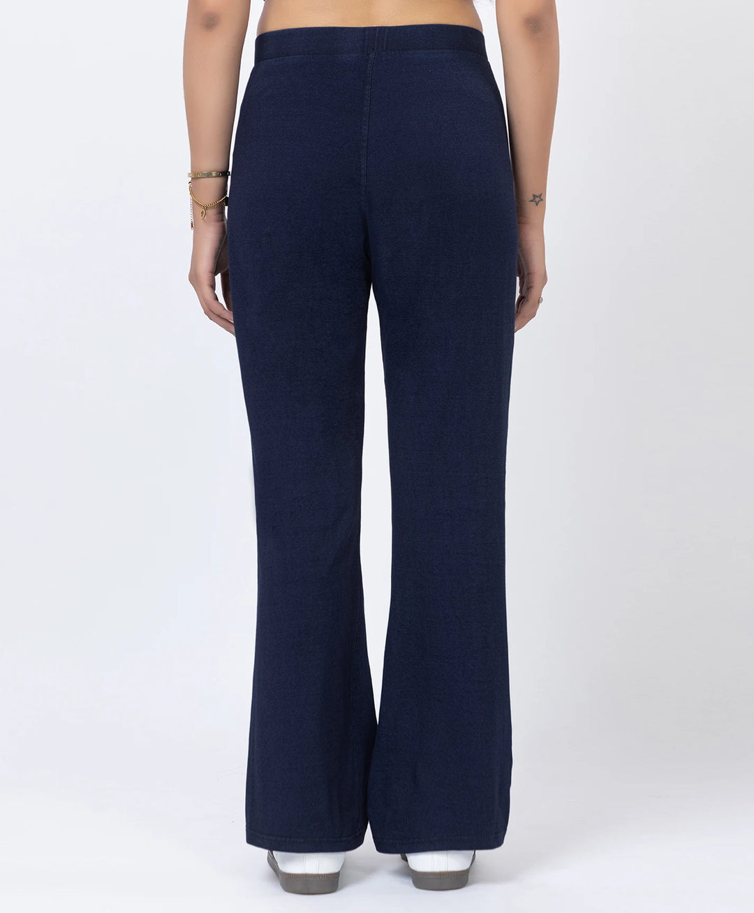 Basic Straight Style Denim Lower