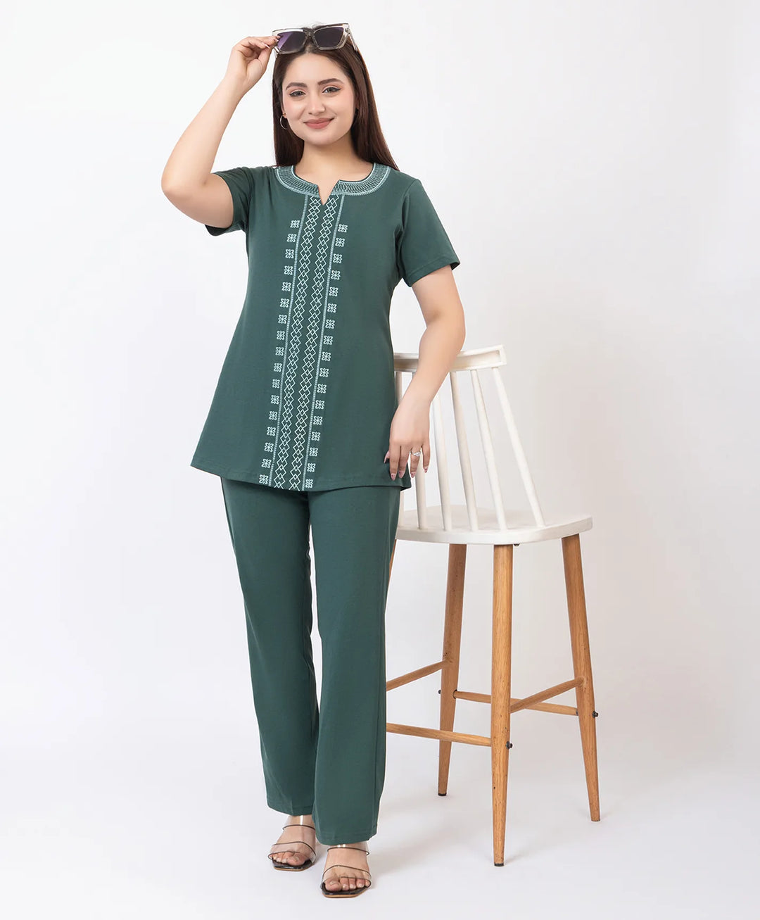 Sophisticated Embroidered Co-ord Set