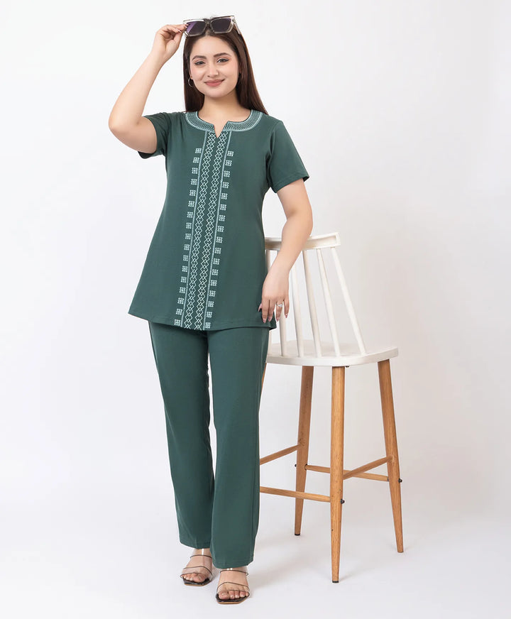 Sophisticated Embroidered Co-ord Set