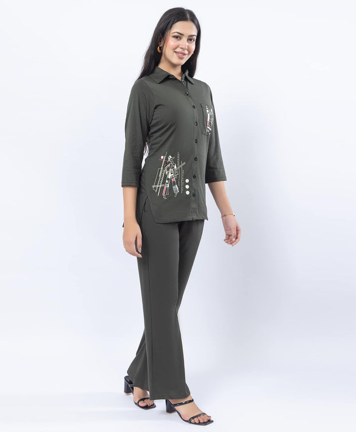 Premium Front Open Co-Ord Set