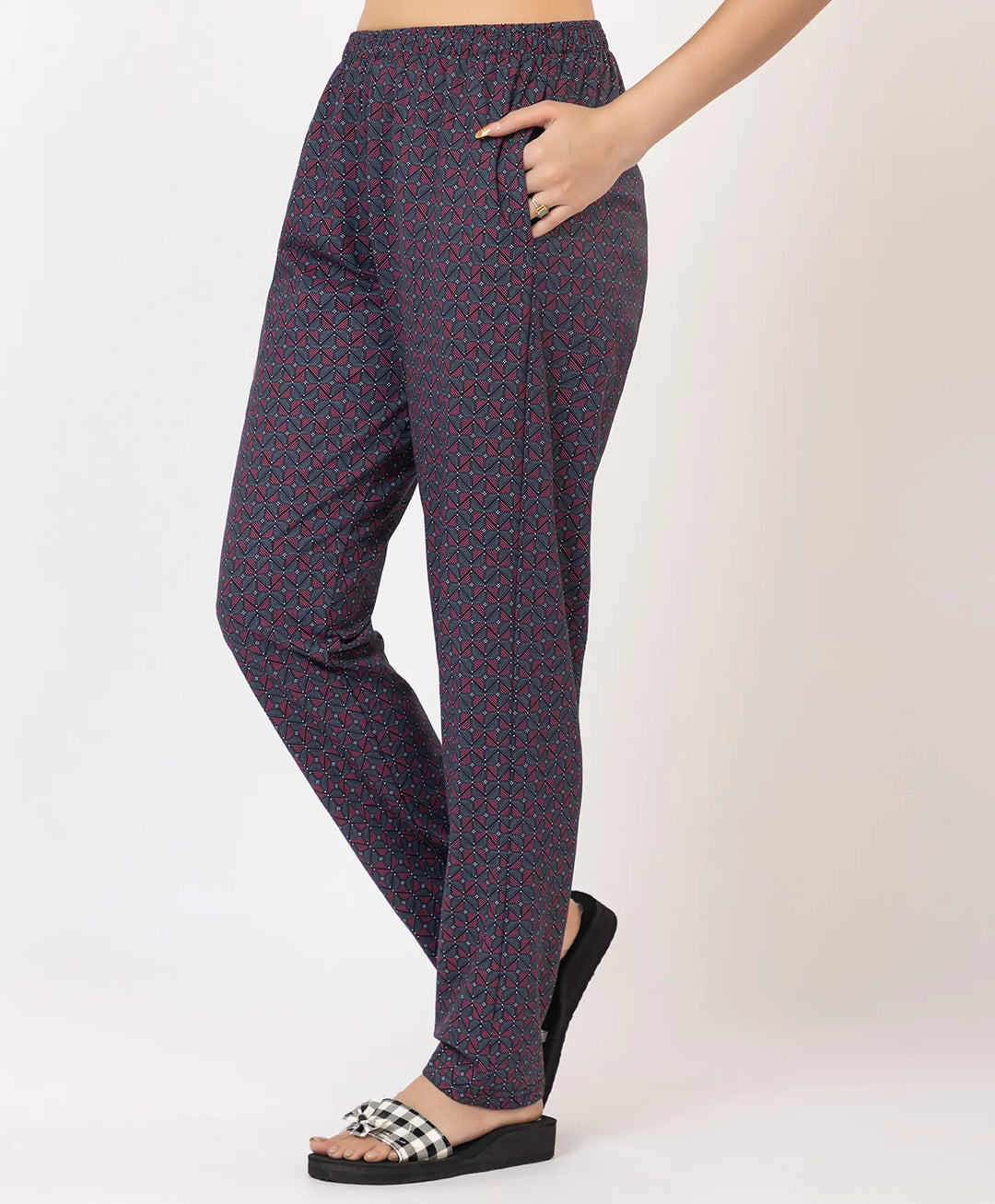 Premium Patterned Straight Leg Lower