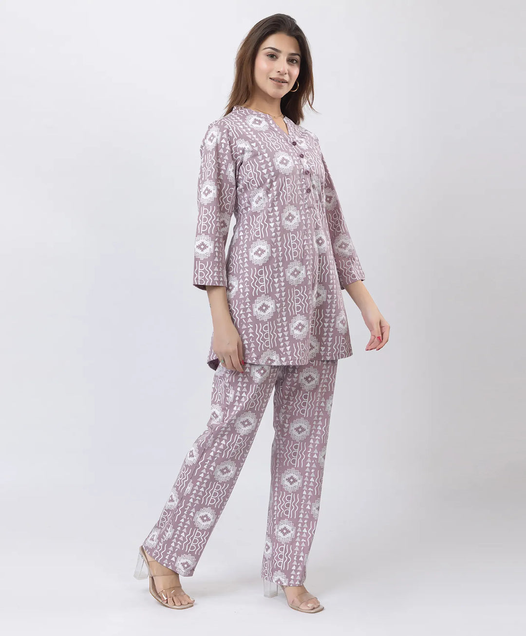 Classic Printed Kurta with Pants
