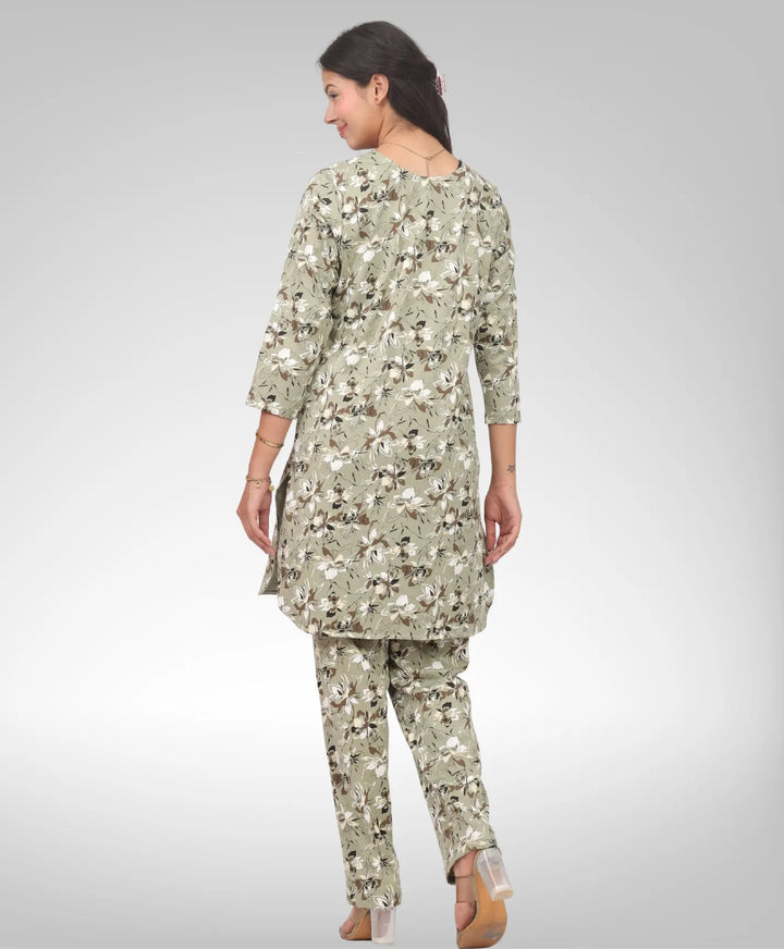 Gracefully Printed Kurta Set