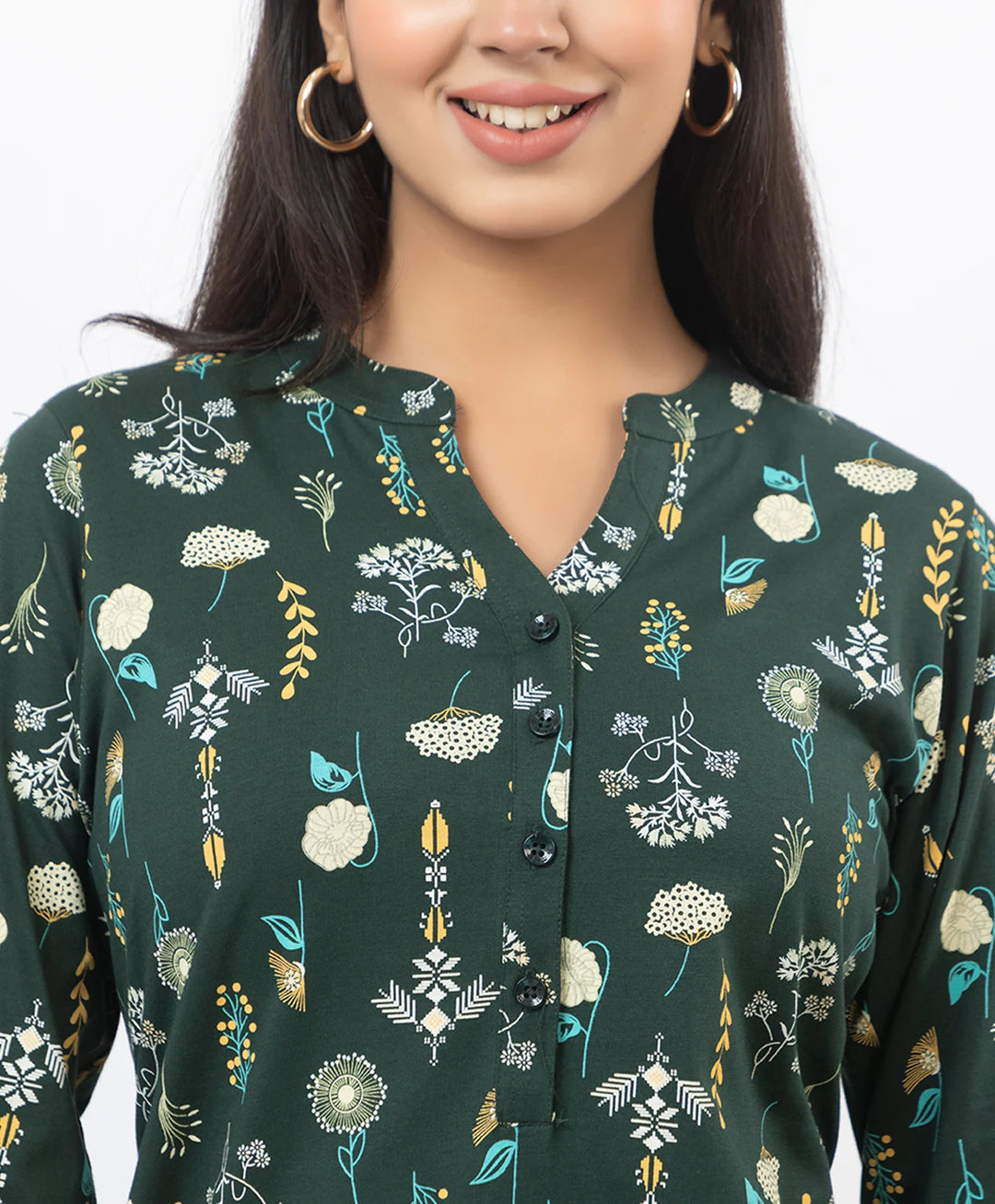 Graceful Ethnic Printed Afghan Suit Set