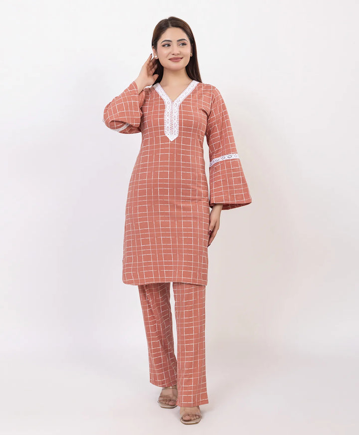 Bell Sleeve Kurta Set
