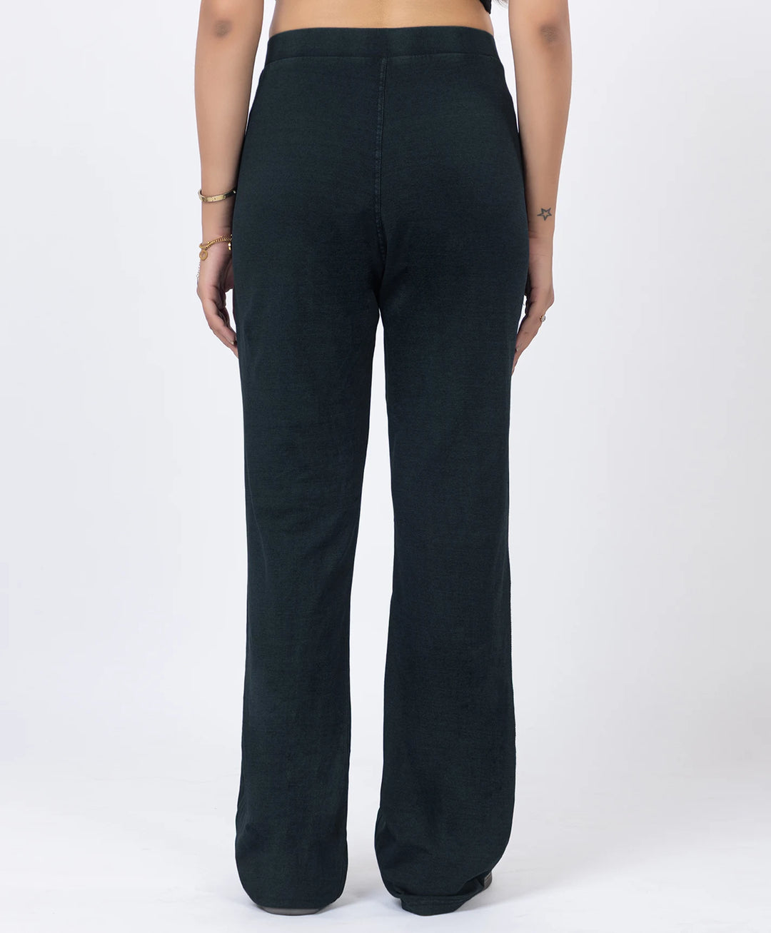 Basic Straight Style Denim Lower