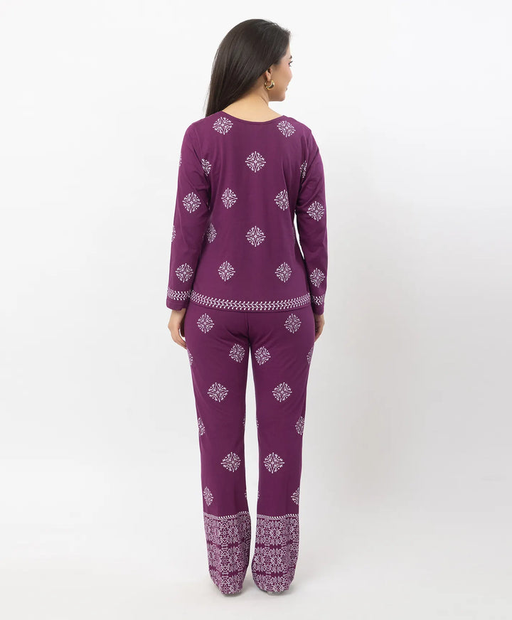 Premium Allover Motif Co-Ord Set