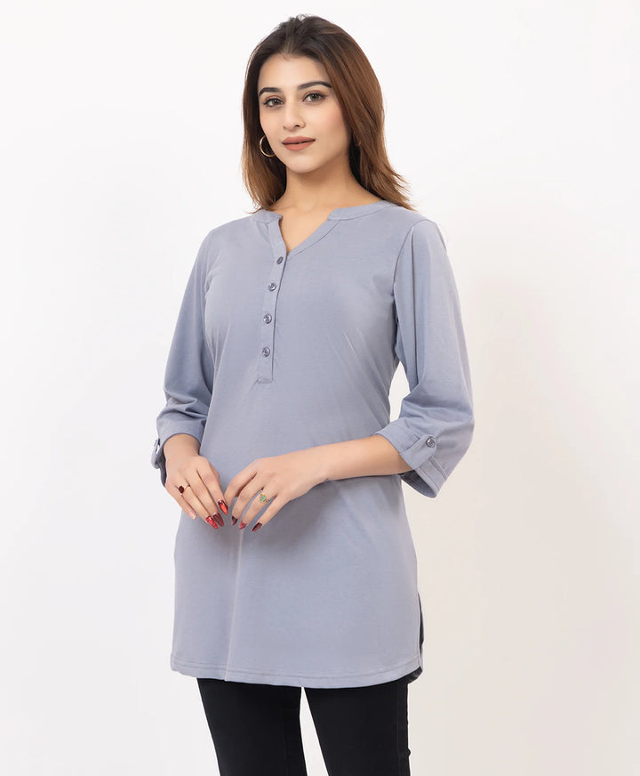 Classic Comfort Solid Kurti
