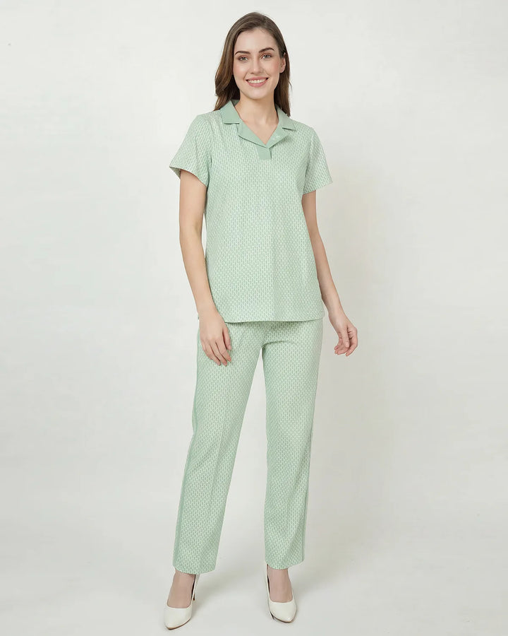 Comfy Polo Lounge Co-Ord Set