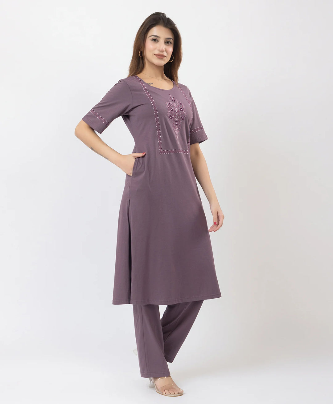 Elegant Ethnic Ensemble Embroidered Kurta Set