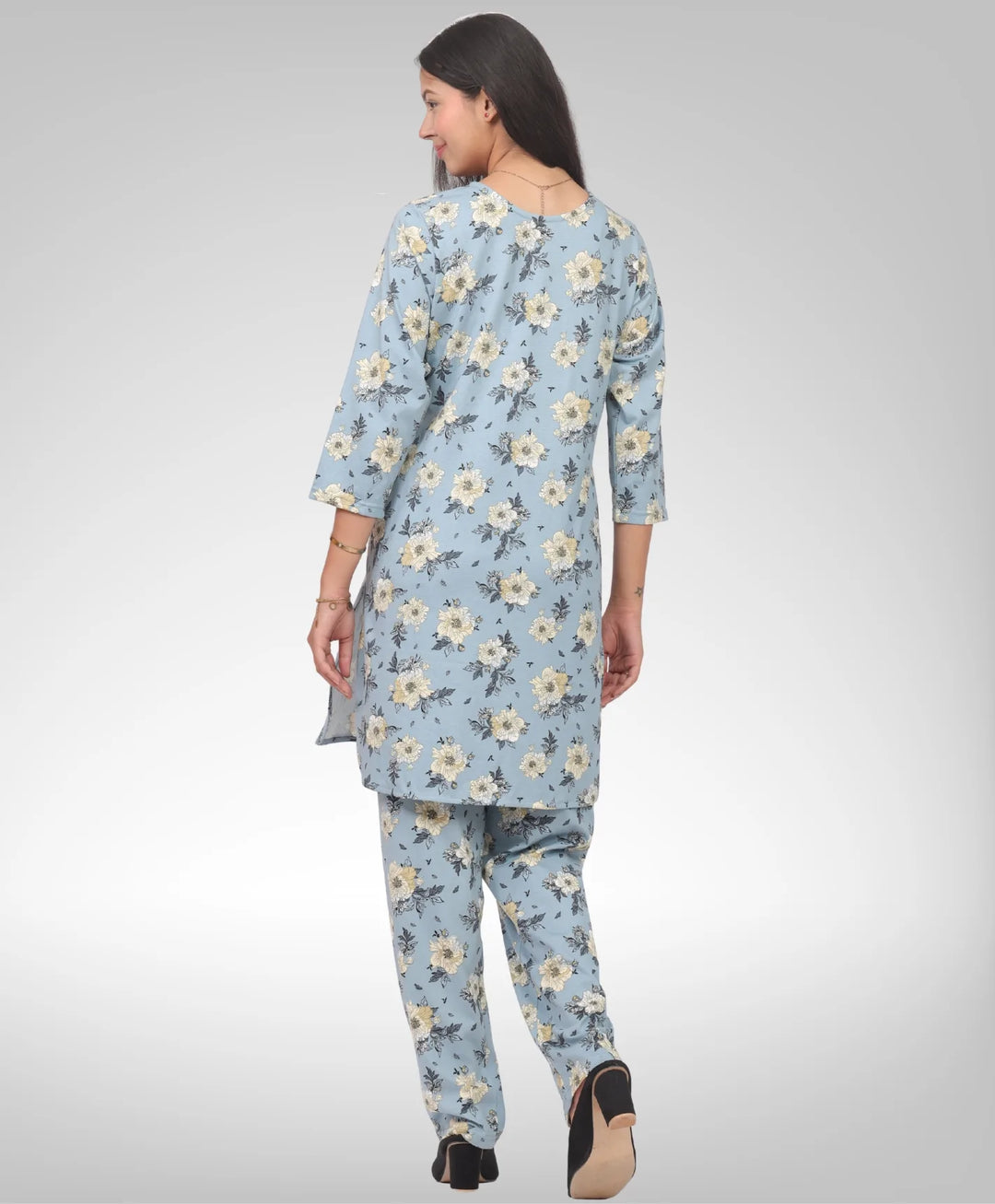 Gracefully Printed Kurta Set