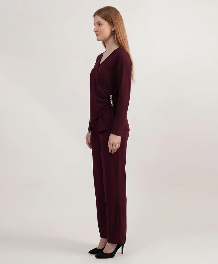 Pear Wrap Co-ord Set