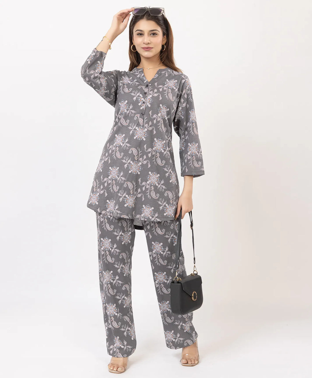 Modern Printed Kurta Set