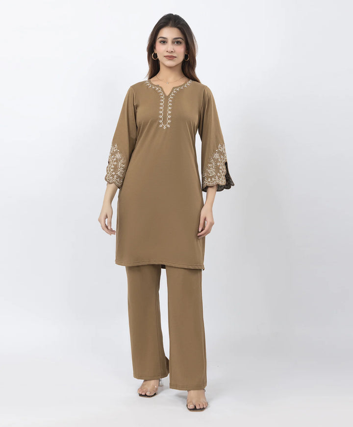 Classic Ethnic Kurta Set with Designer Sleeve Detail