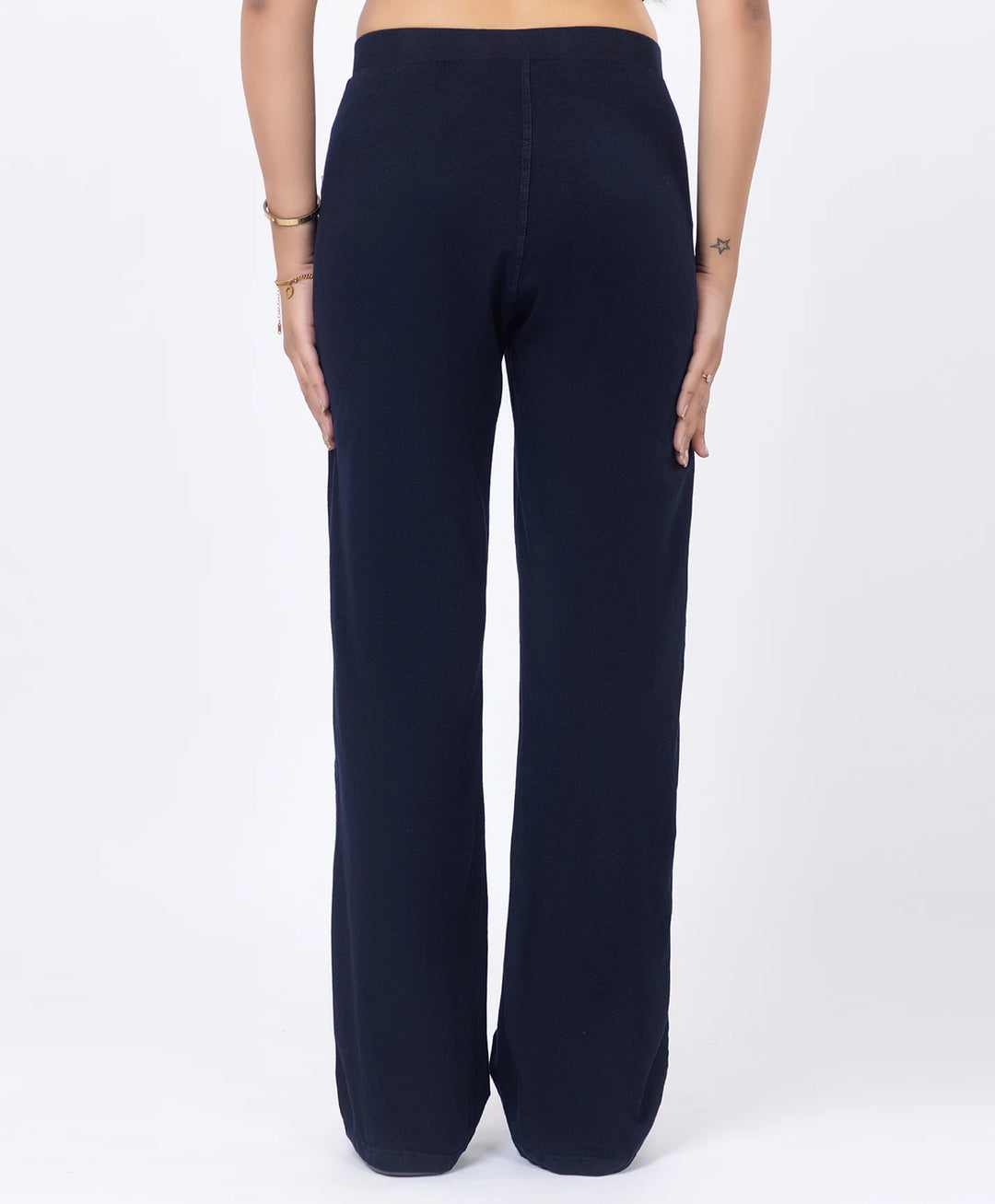 Basic Straight Style Denim Lower