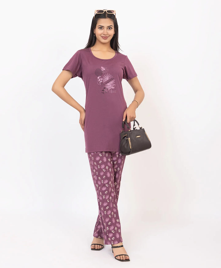 Graphic Print Nightsuit