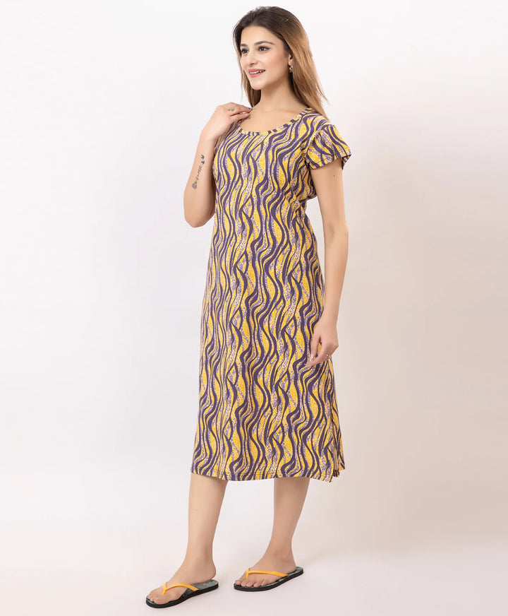 Premium Printed Short Nighty