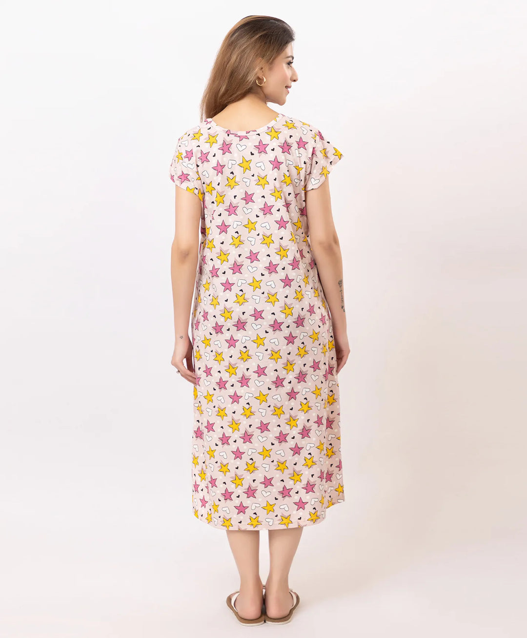 Premium Printed Short Nighty