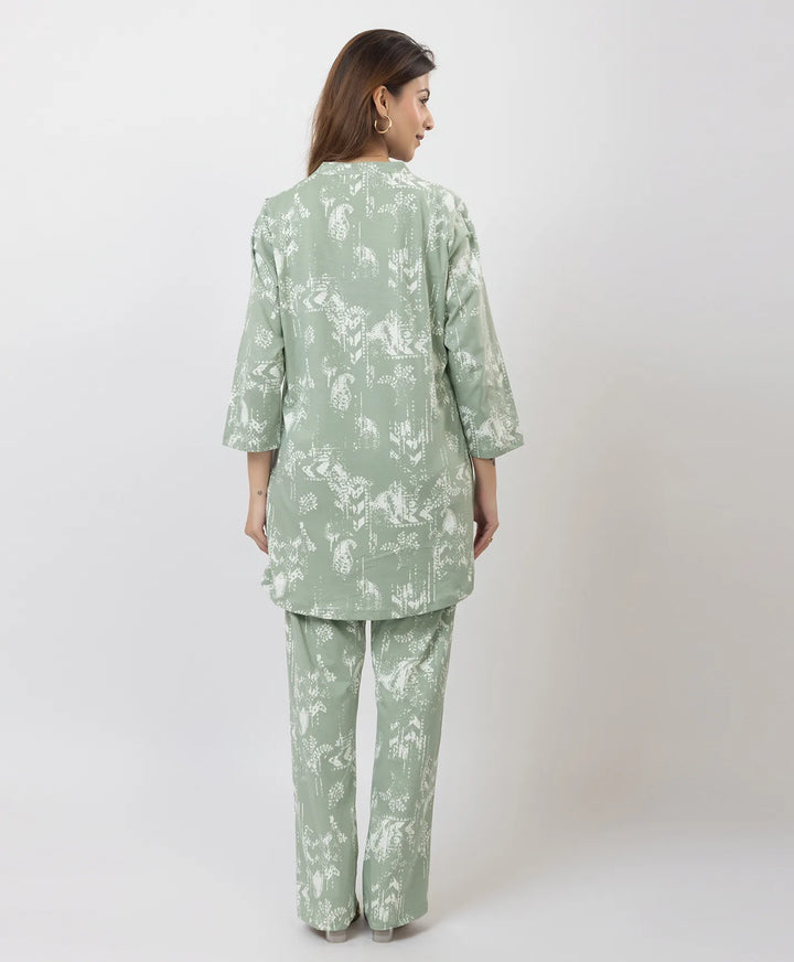 Classic Printed Kurta with Pants