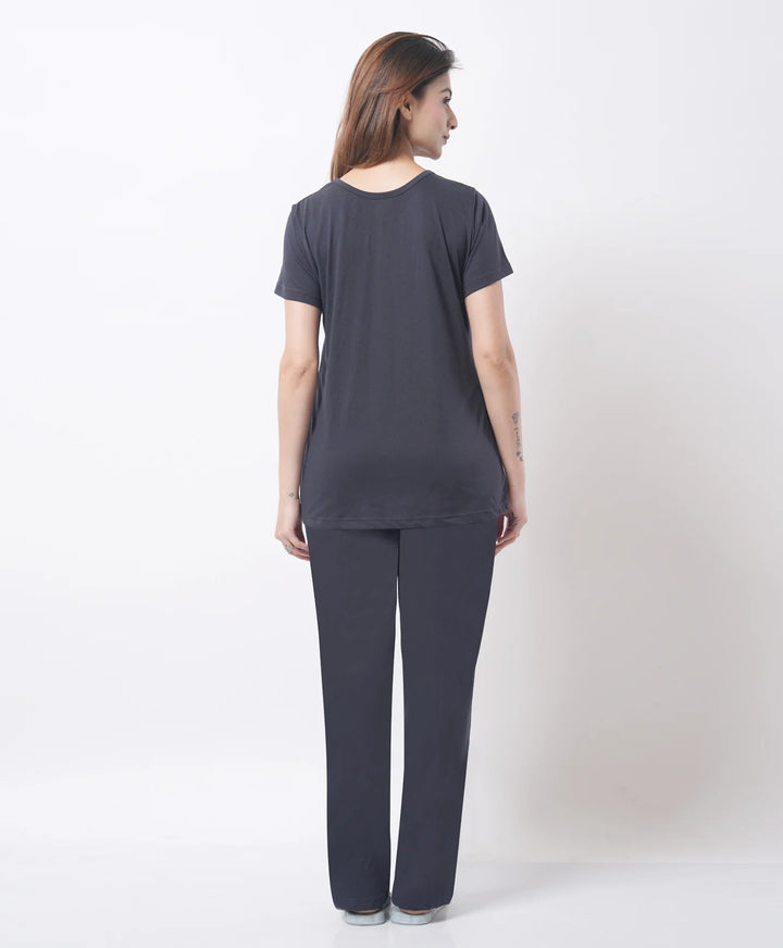 Basic Mid Length Night Suit
