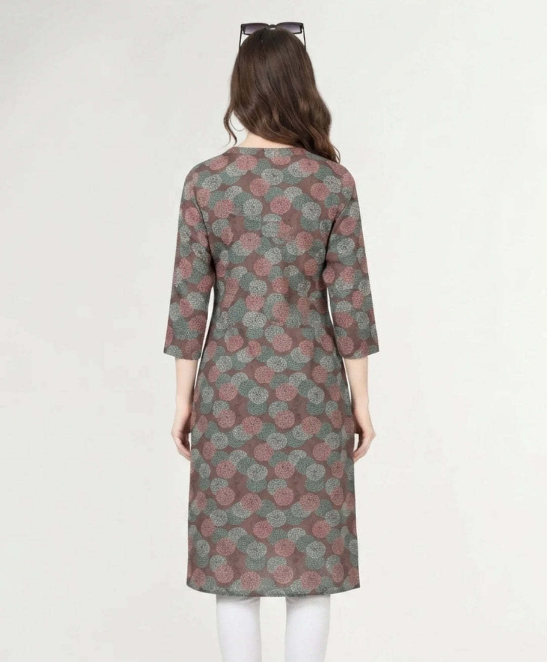 Refined Everyday Elegance Printed Kurti