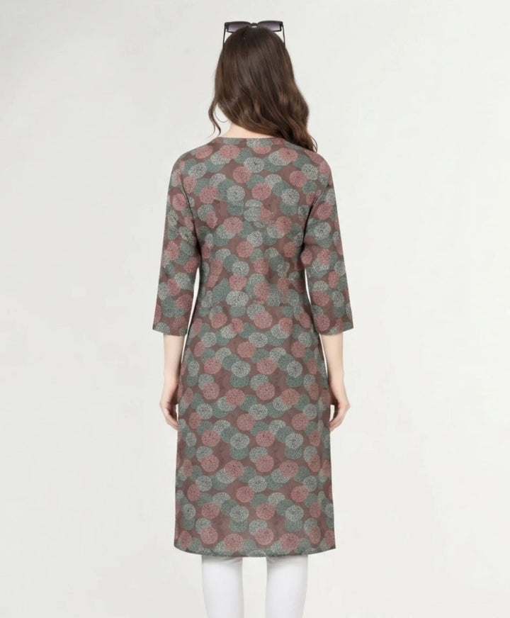 Refined Everyday Elegance Printed Kurti
