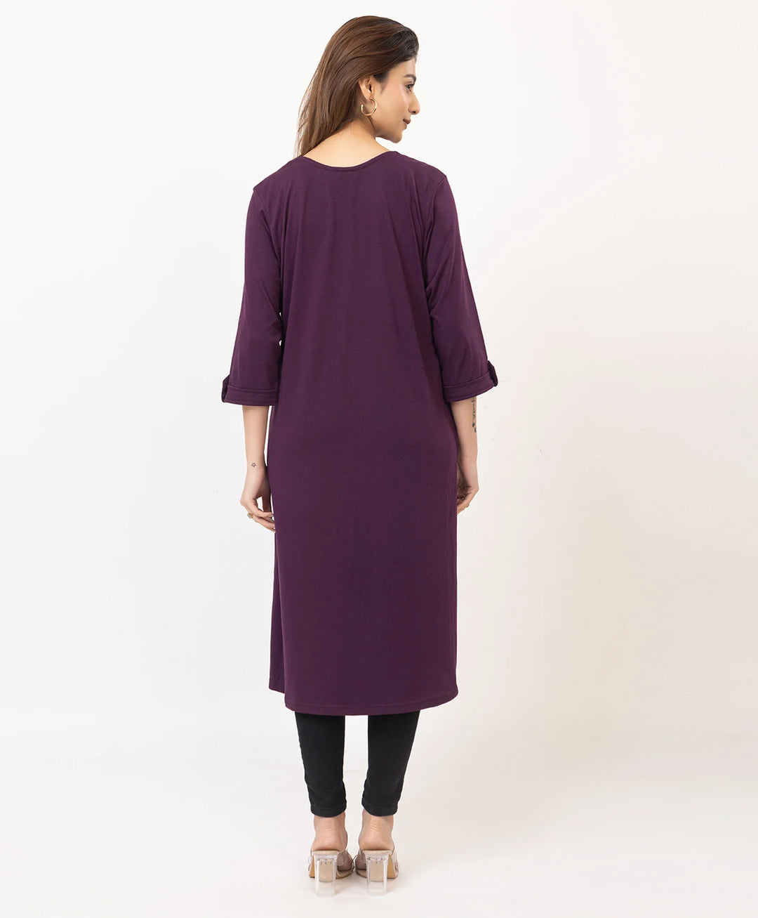 Premium Plain Long Kurti