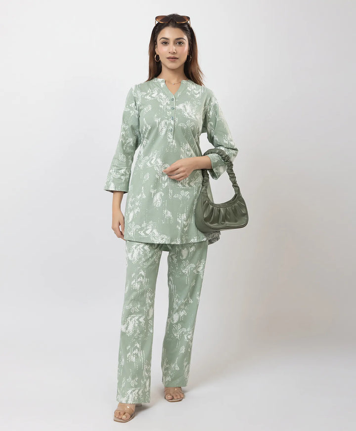 Classic Printed Kurta with Pants