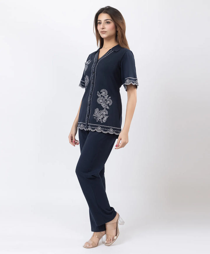 Contemporary Embroidered Co-Ord Set