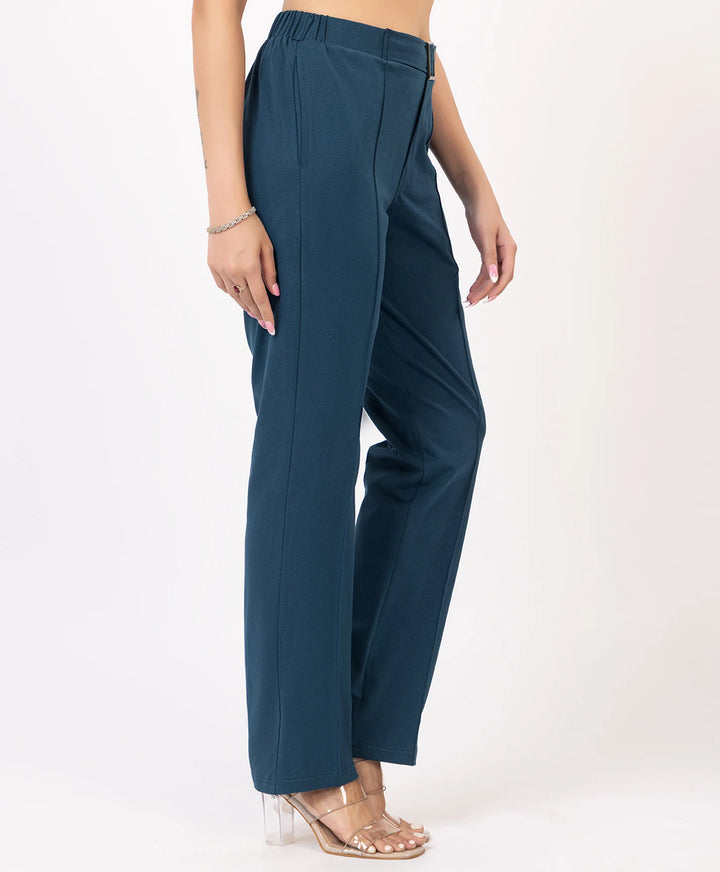 Classic Stretch Fit Lycra Trousers