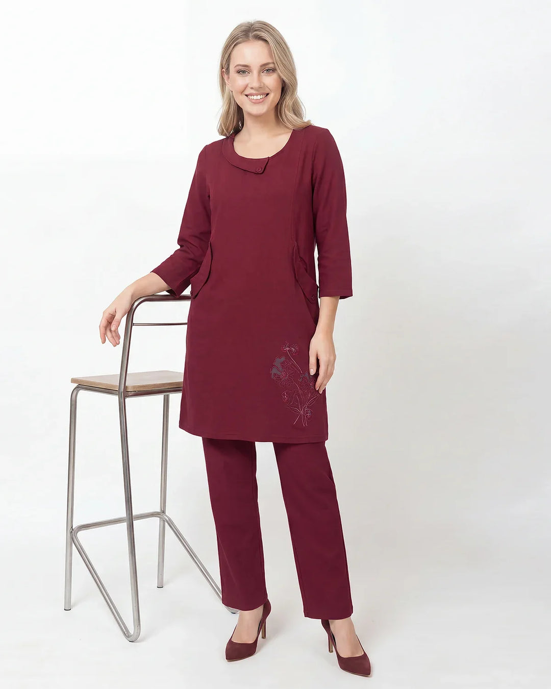 Heritage Bloom Kurta Set