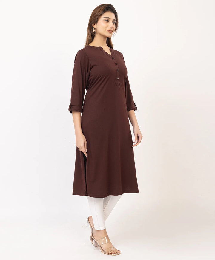 Premium Plain Long Kurti