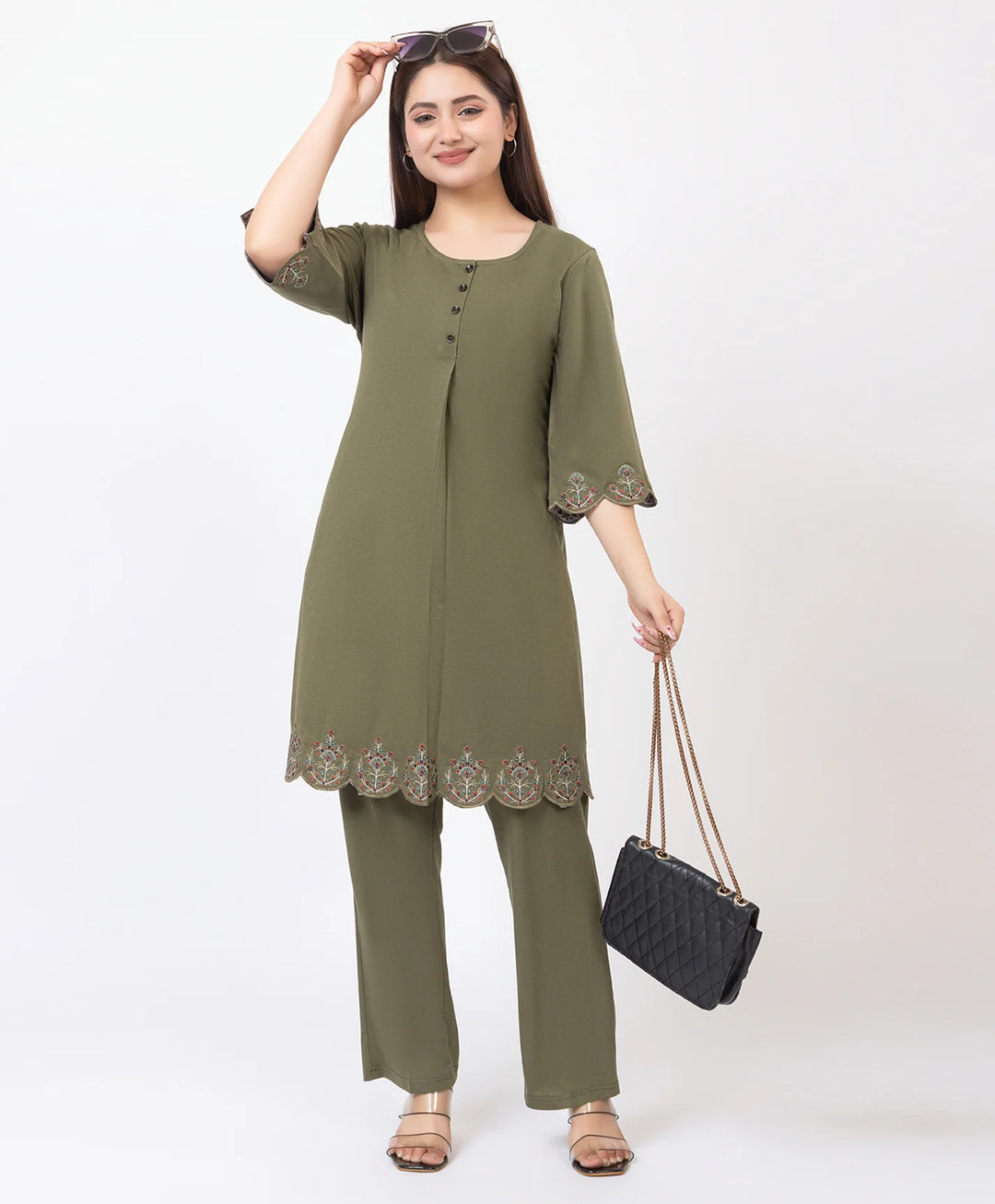 Embroidered Grace Edit Kurta Set