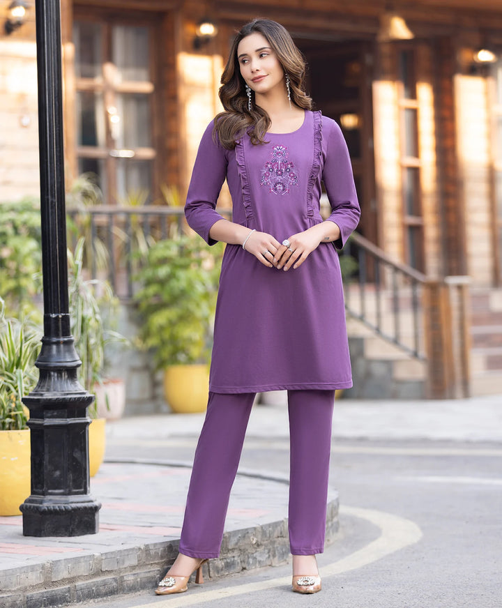 Comfort Fit Maternity Feeding Night Suit