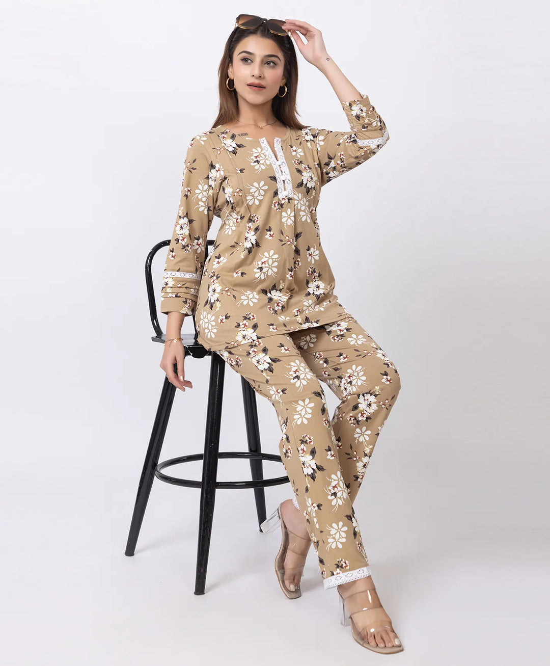 Floral Print Co-Ord Set for Everyday Wear