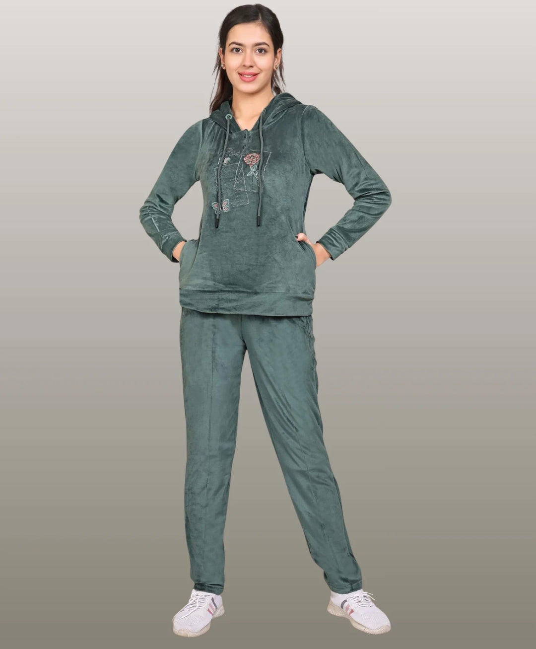 Embroided Track Suit