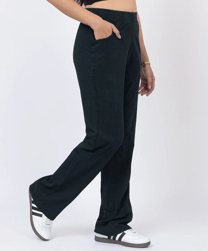 Basic Straight Style Denim Lower