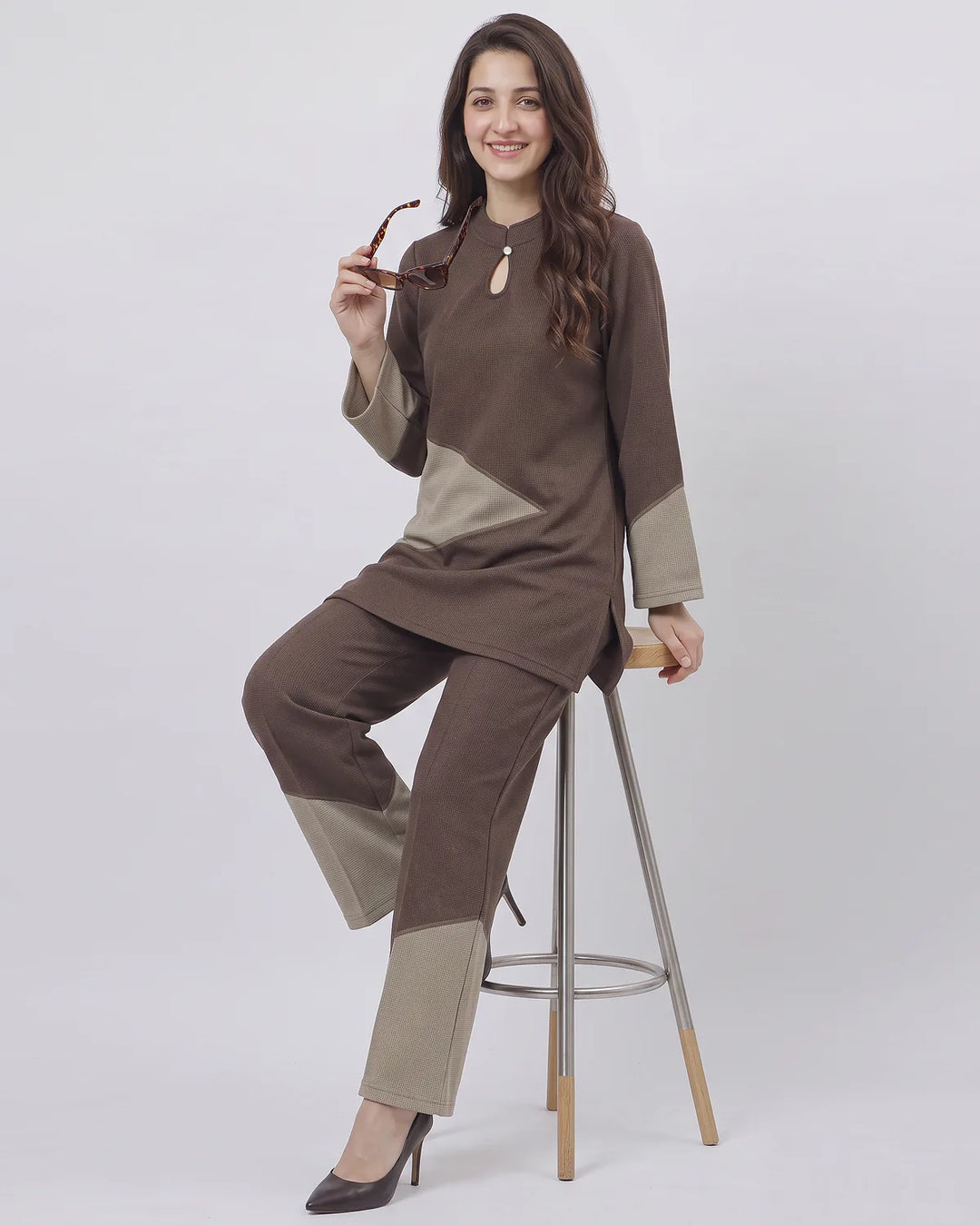 The Panel Edit Kurta Set