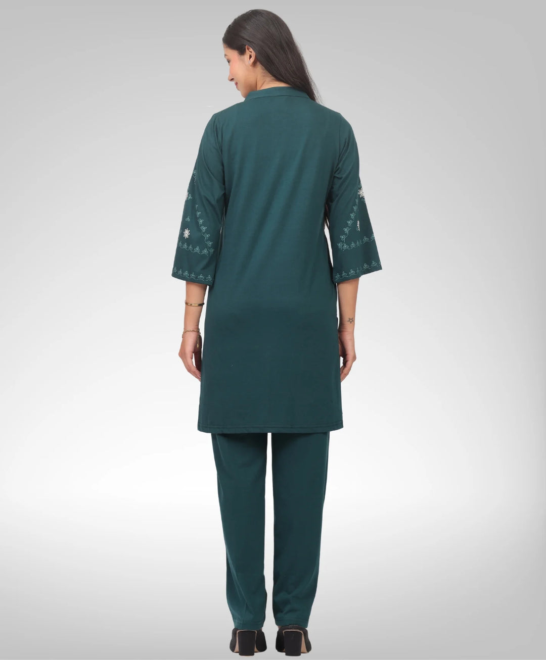 Stylish Printed Kurta Lower Set