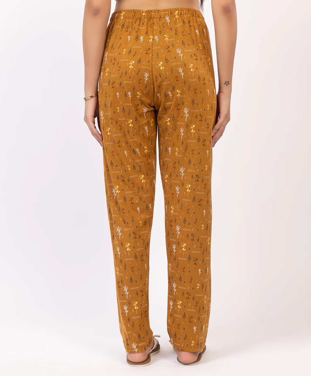 Straight-Fit Summer Printed Lower