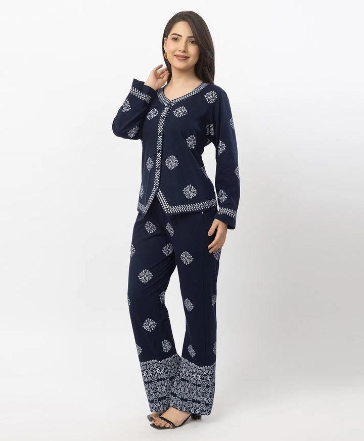 Premium Allover Motif Co-Ord Set