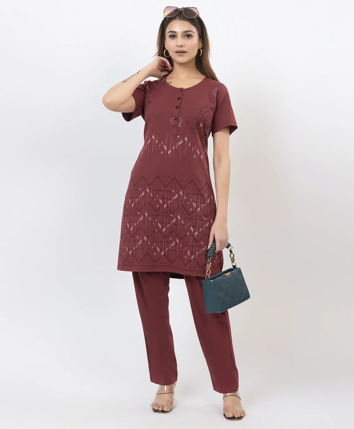 Graceful Straight-Fit Kurta Set