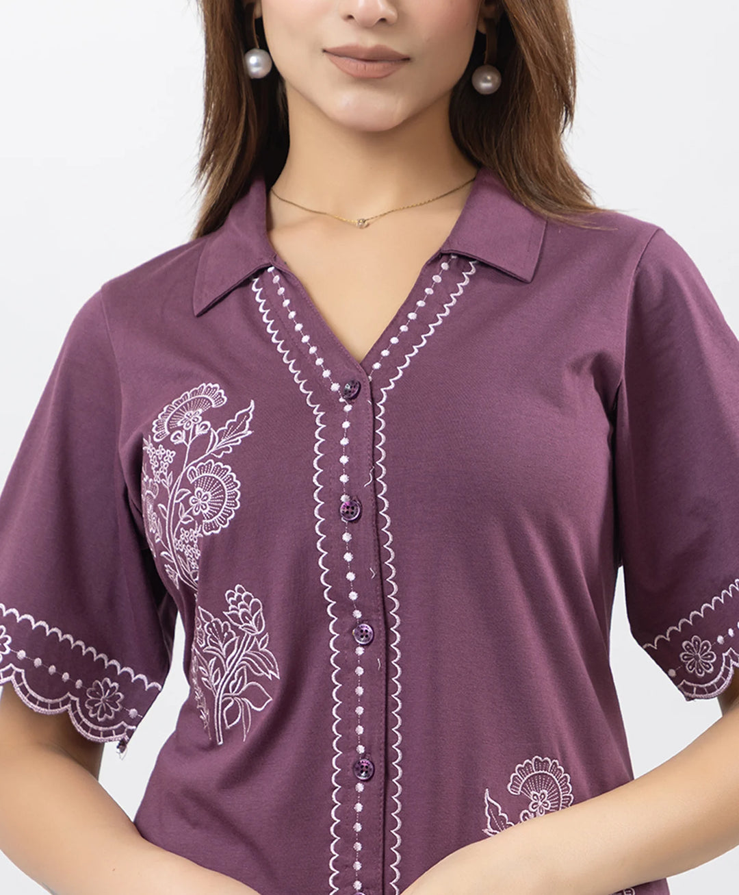 Contemporary Embroidered Co-Ord Set